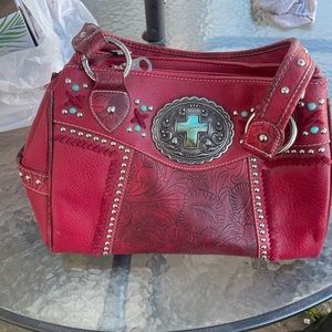 Womens Western Leather Purse